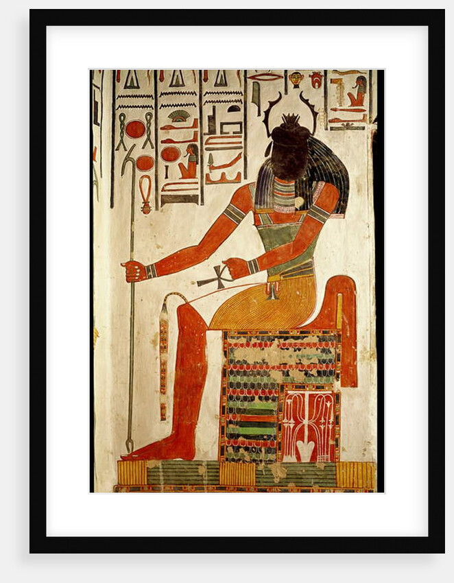 The god, Khepri by Egyptian 19th Dynasty