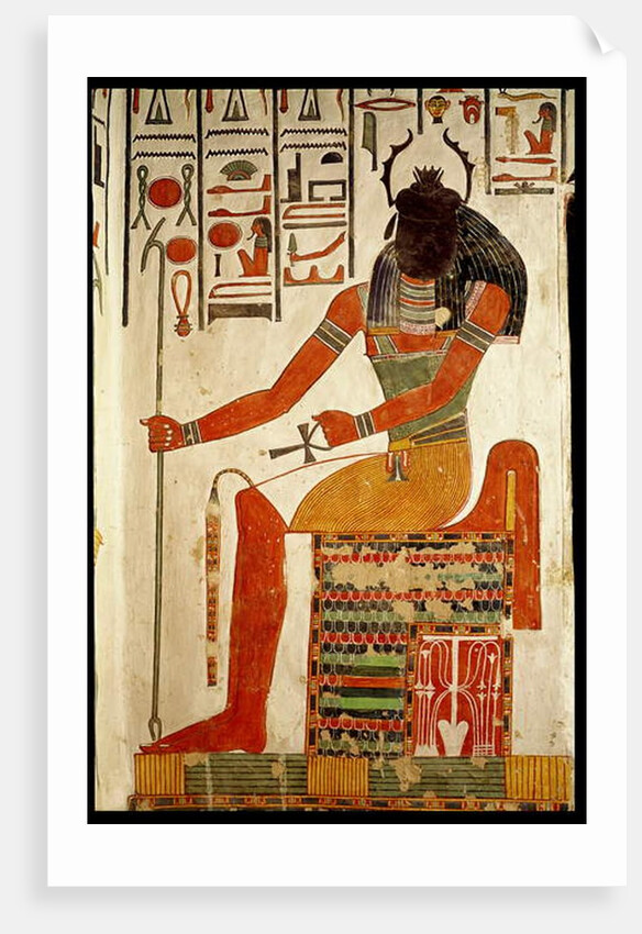 The god, Khepri by Egyptian 19th Dynasty