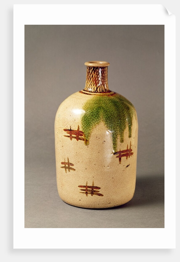 Sake bottle by Japanese School