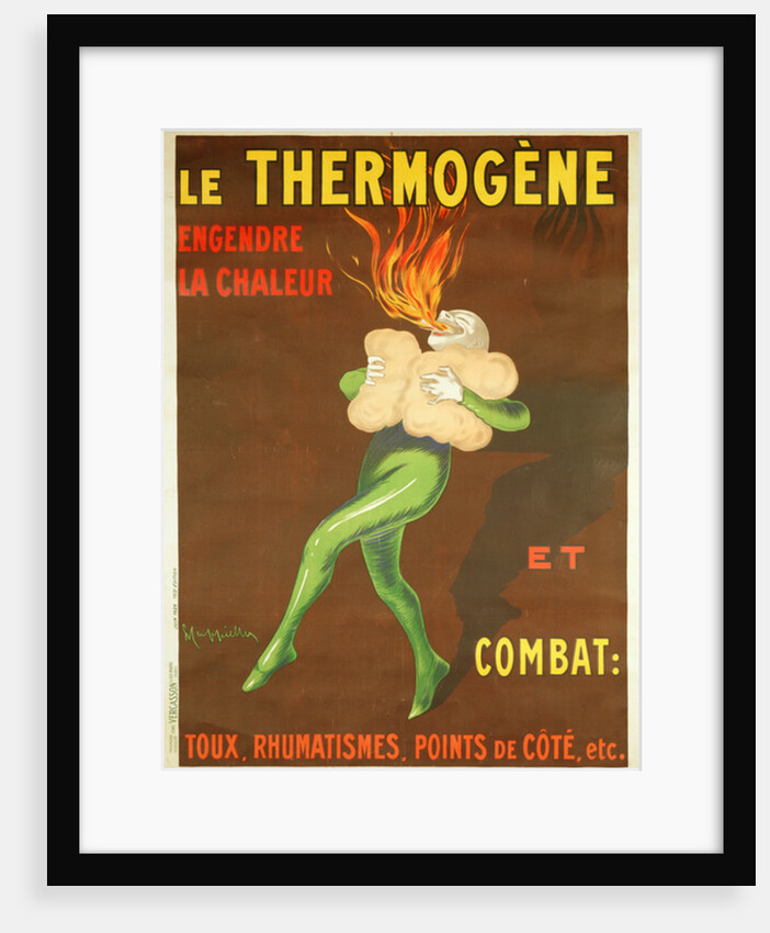 Poster advertising the 'Thermogene' heating pad, 1926 by Leonetto Cappiello