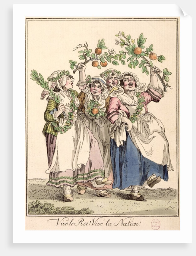 Vive le Roi, Vive la Nation by French School