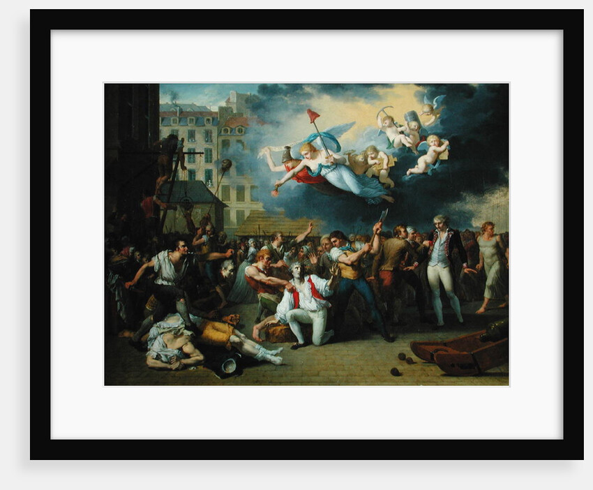 Massacre of the Marquis de Pellepont, 14th July 1789 by Charles Thevenin