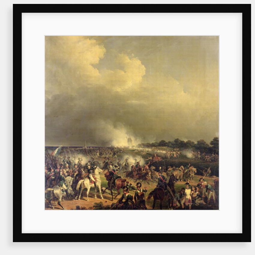 Battle of Boussu, 3rd November 1792, 1845 by Hippolyte Lecomte