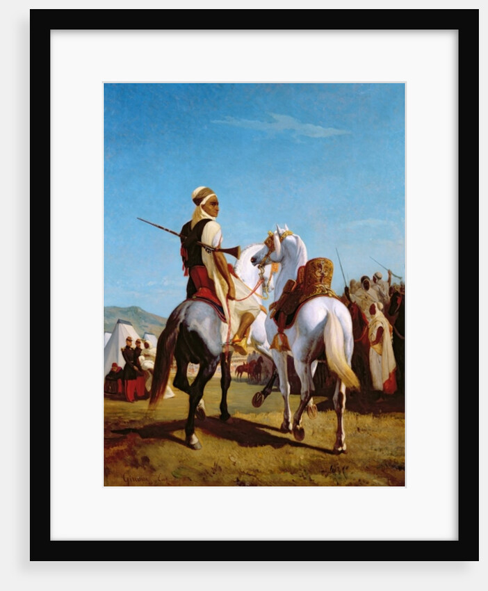The Horse of Gaada, or The Horse of Submission, 1864 by Louis Eugene Ginain