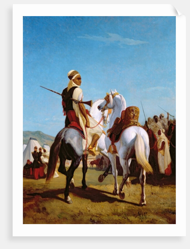 The Horse of Gaada, or The Horse of Submission, 1864 by Louis Eugene Ginain