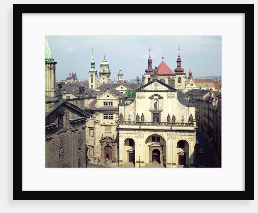 The Church of St. Saviour in Krizovnice Namesti, Prague, Czech Republic, built 1578-1601 by Anonymous