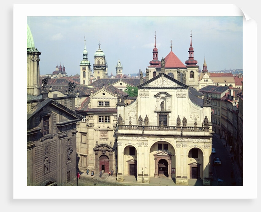 The Church of St. Saviour in Krizovnice Namesti, Prague, Czech Republic, built 1578-1601 by Anonymous
