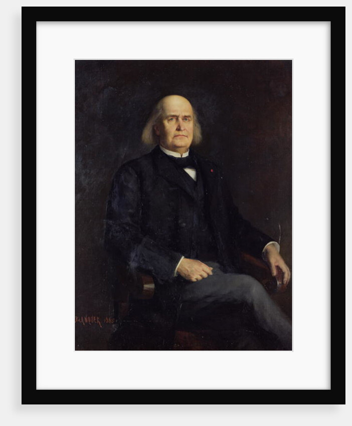 Portrait of Charles Leconte de Lisle by Jacques Leonard Blanquer