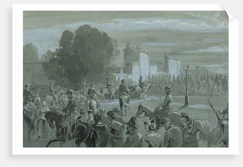 Communard Prisoners Escorted to Versailles by French School