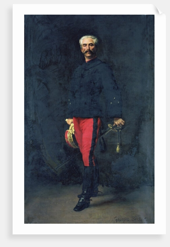 General Gaston Auguste Marquis de Gallifet by Georges Becker