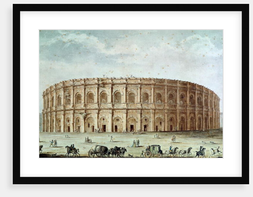View of the Roman Amphitheatre by Alphonse de Seynes