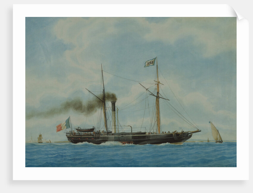 Ocean, the Ship of Captain Combes the Elder by Antoine Roux