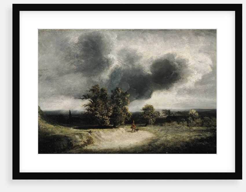 Landscape on the Outskirts of Paris by Georges Michel