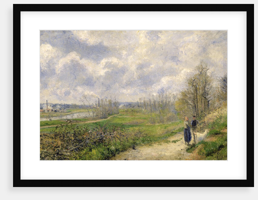 La Sente du Chou, near Pontoise, 1878 by Camille Pissarro