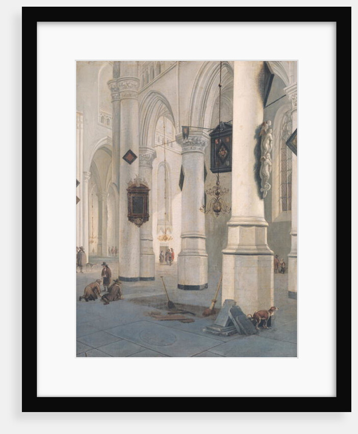 Church Interior by Emanuel de Witte