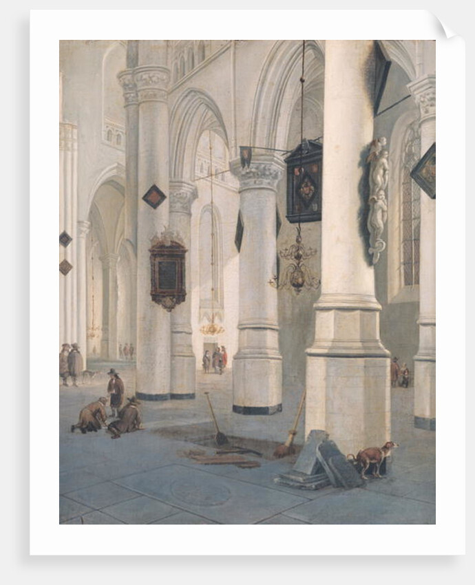 Church Interior by Emanuel de Witte