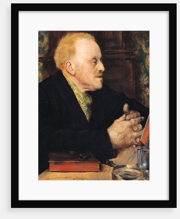 Dr. Paul Gachet 1891 by Norbert Goeneutte