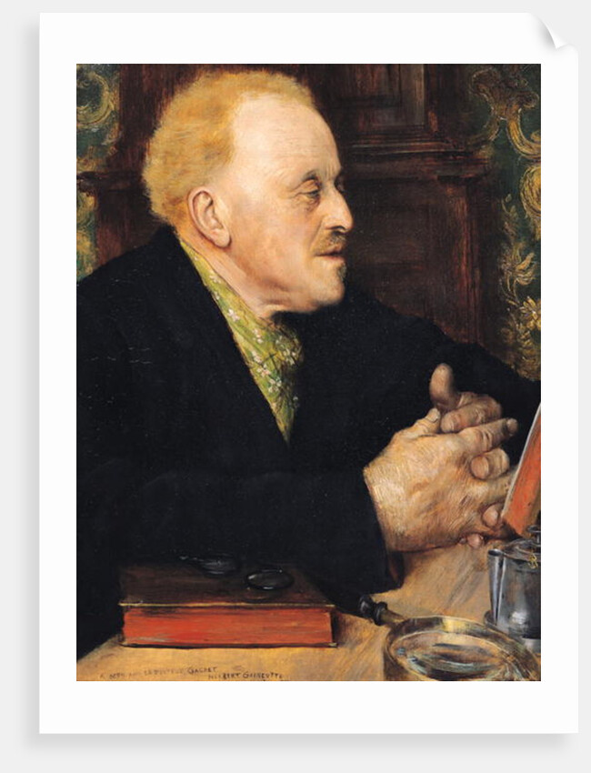 Dr. Paul Gachet 1891 by Norbert Goeneutte