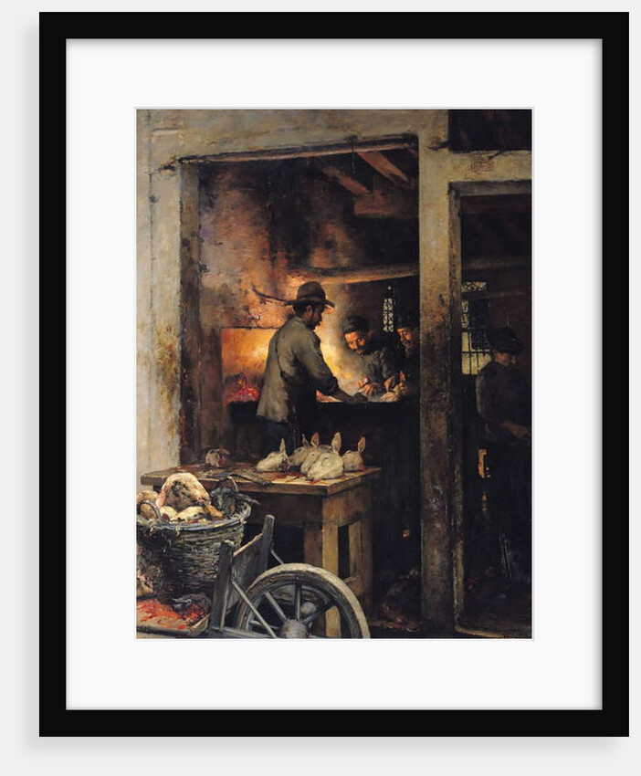 The Tripe Butchers of the Calle de la Madone, Venice, 1900 by Maurice Bompard