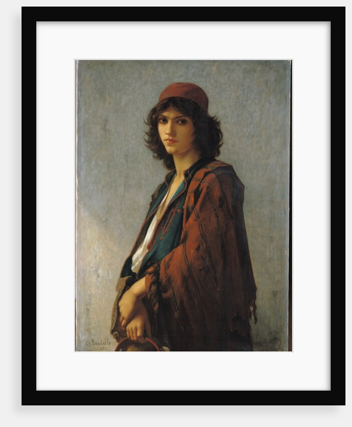 Young Bohemian Serb, 1872 by Charles Landelle