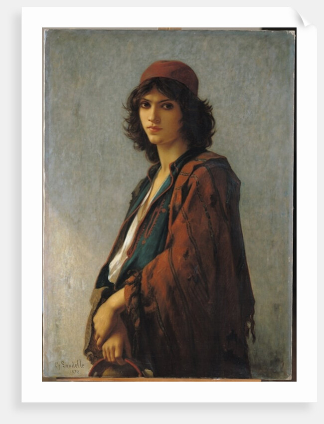 Young Bohemian Serb, 1872 by Charles Landelle