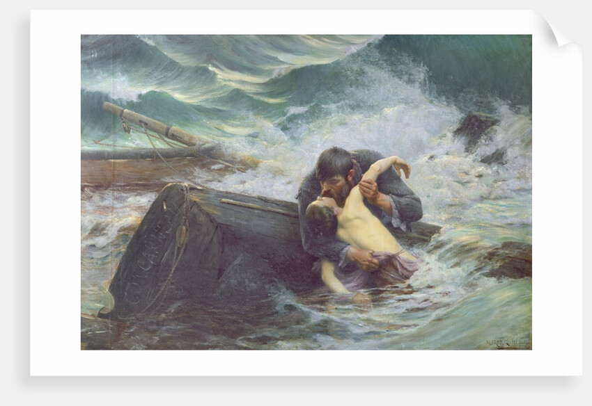 Adieu, 1892 by Alfred Guillou