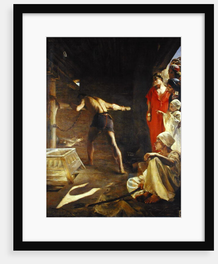 Samson Turning the Philistine's Millstone, 1887 by Paul Alexander Alfred Leroy