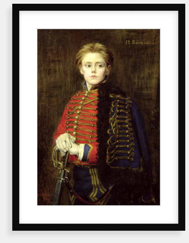 Joseph Bara as a Young Man by Jean Joseph Weerts