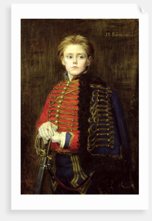 Joseph Bara as a Young Man by Jean Joseph Weerts