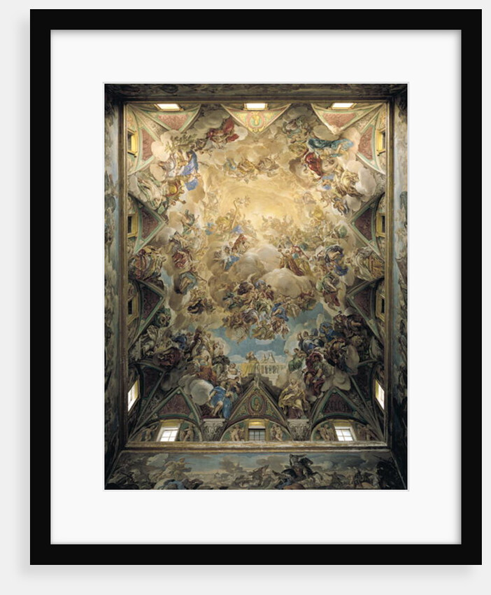 The Celestial Glory and the Triumph of the Habsburgs by Luca Giordano