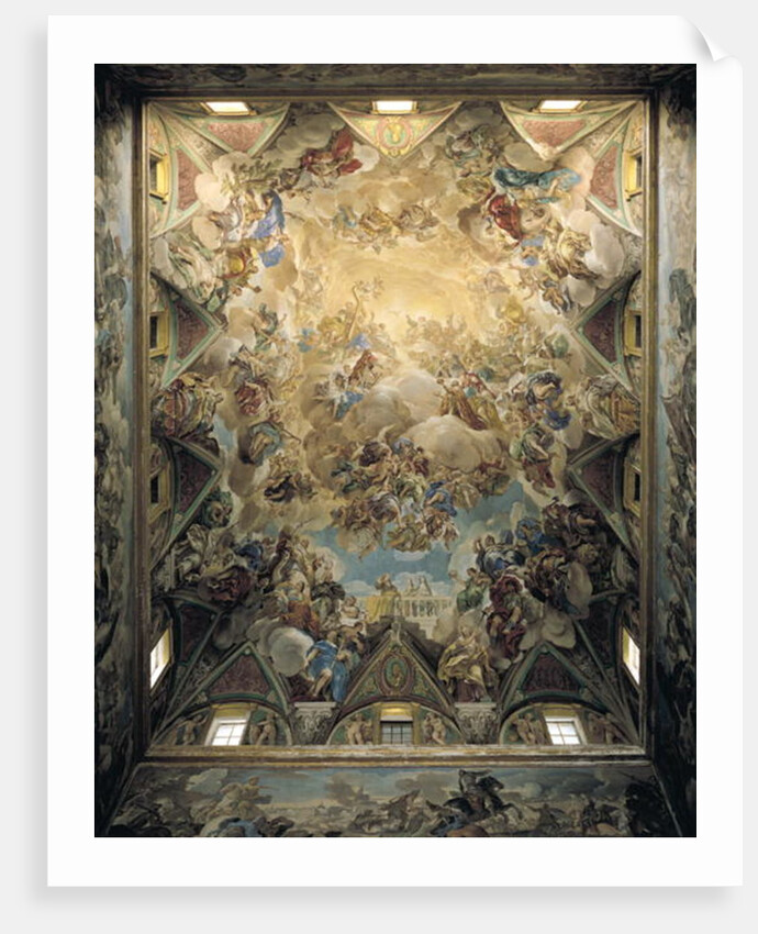 The Celestial Glory and the Triumph of the Habsburgs by Luca Giordano