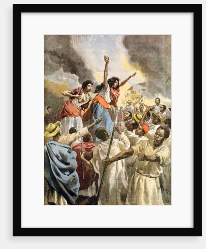 The Royal Princesses Preaching the Holy War in Madagascar by Oswaldo Tofani
