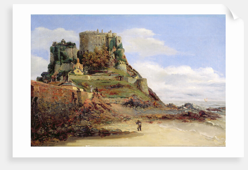 View of Jersey by Guillaume Romain Fouace