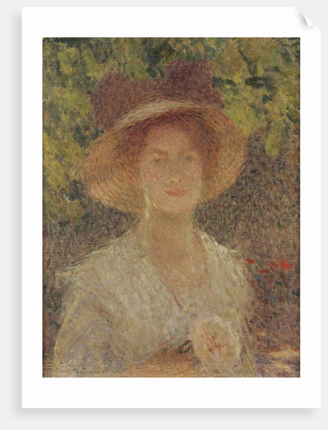 The Straw Hat, 1910 by Ernest-Joseph Laurent
