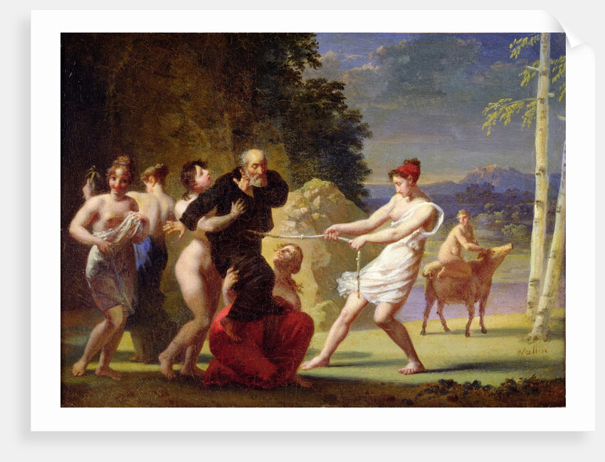 The Temptation of St. Anthony by Jacques Antoine Vallin