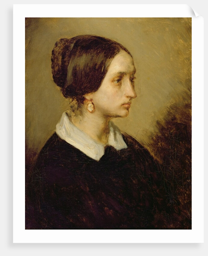 Portrait of Madame Ono, 1844 by Jean-Francois Millet