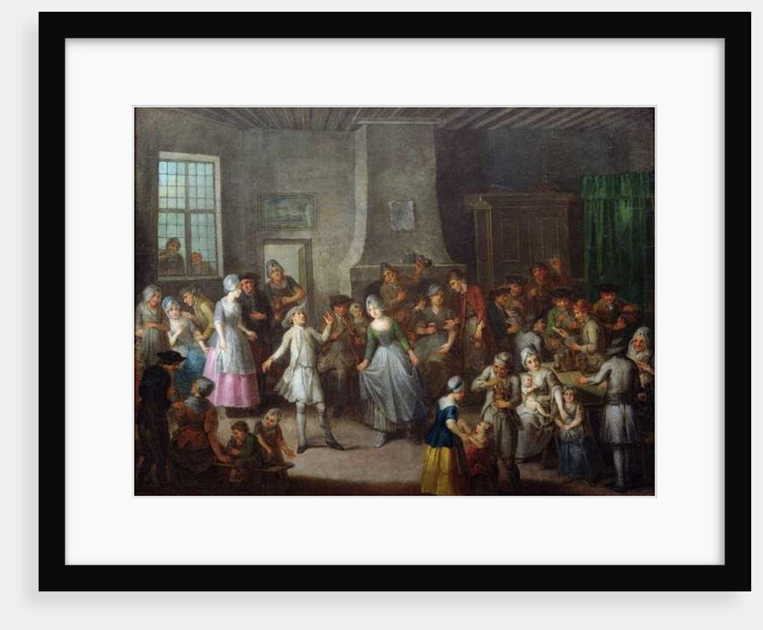 Interior of a Tavern by Antoine Francois Saint-Aubert