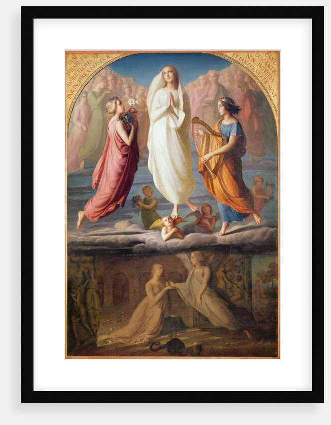 The Assumption of the Virgin, 1844 by Louis Janmot