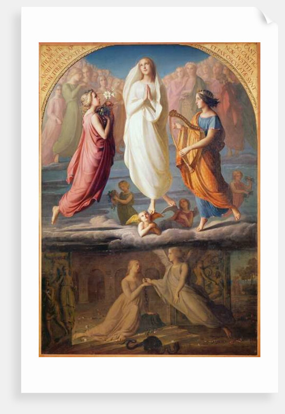 The Assumption of the Virgin, 1844 by Louis Janmot