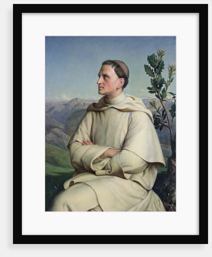 Henri Lacordaire at Sorreze, 1847 by Louis Janmot