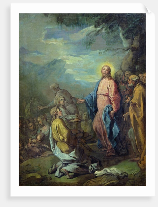 The Feeding of the Five Thousand, before 1733 by Carle van Loo