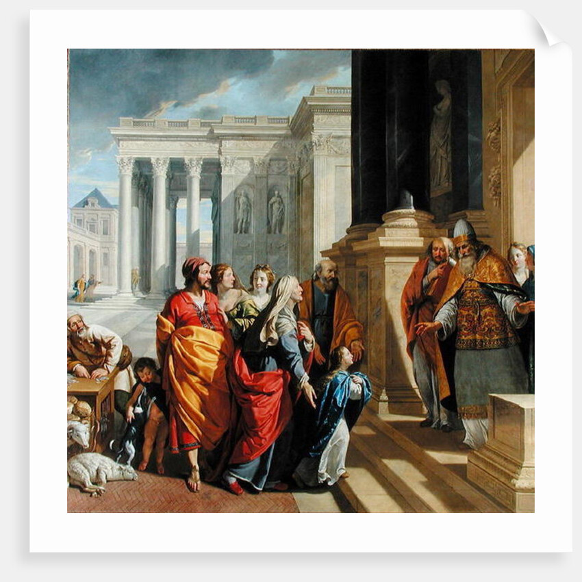Presentation of the Virgin in the Temple, 1639-40 by Philippe de Champaigne