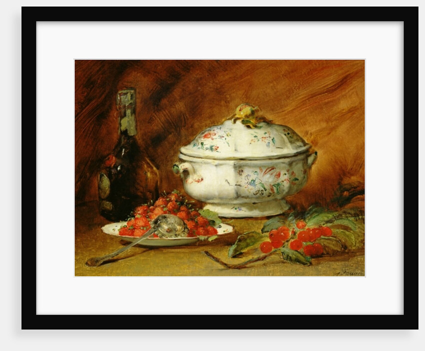 Still Life with a Soup Tureen by Guillaume Romain Fouace