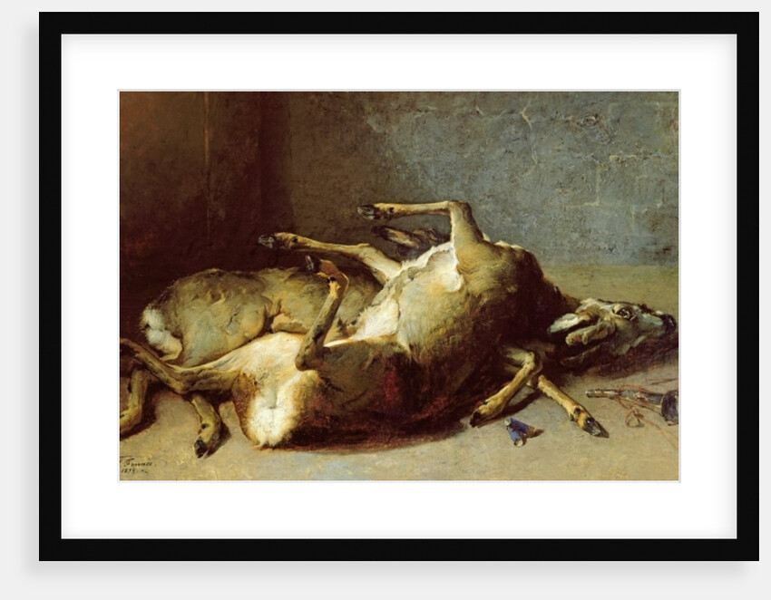 Roe Deer, 1893 by Guillaume Romain Fouace