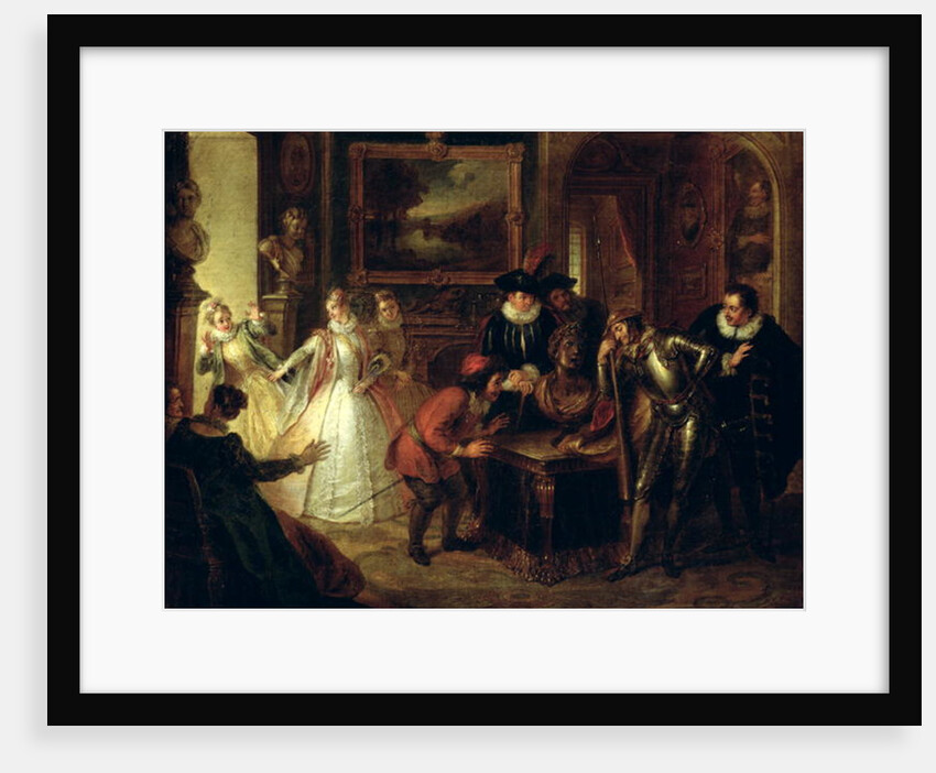 Scene from 'Don Quixote de la Mancha' by Miguel Cervantes by Antoine Coypel