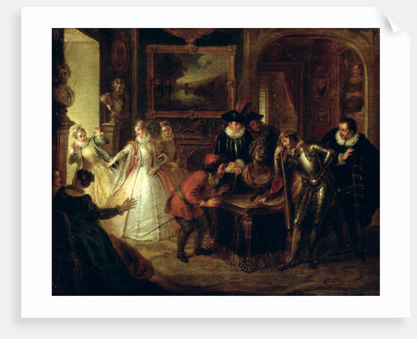 Scene from 'Don Quixote de la Mancha' by Miguel Cervantes by Antoine Coypel