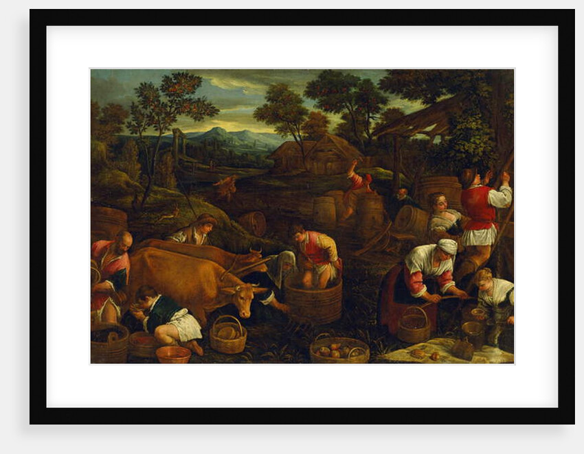 Autumn by Jacopo Bassano