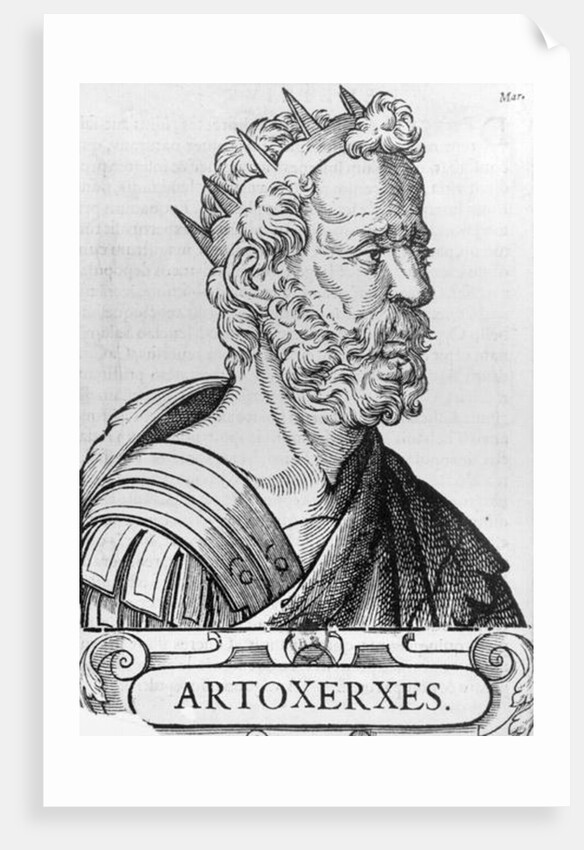 Artaxerxes II King of Persia by School French