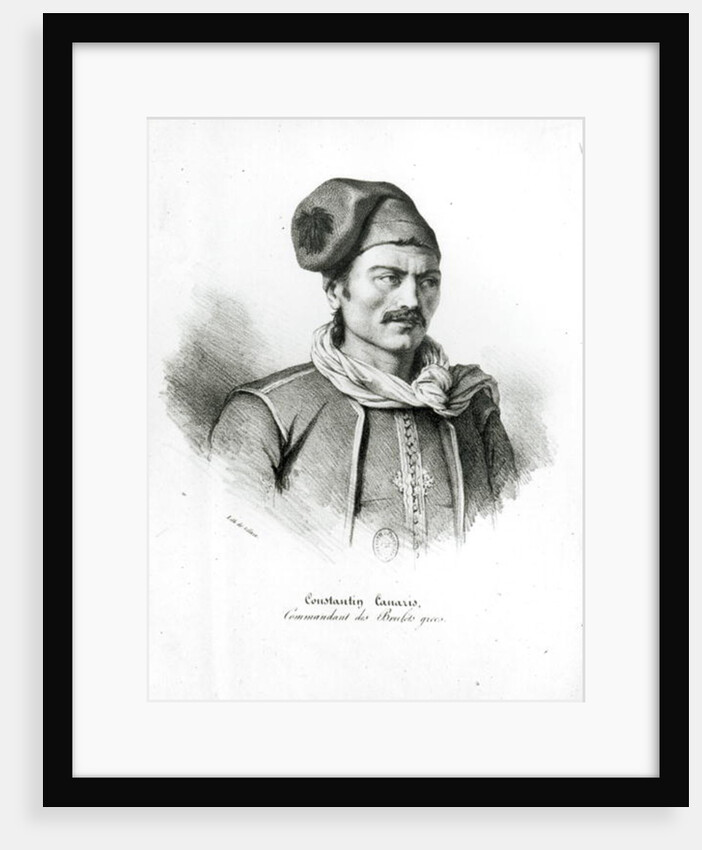 Constantine Kanaris by Henri Villain