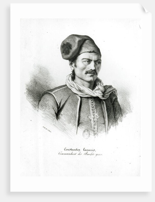 Constantine Kanaris by Henri Villain